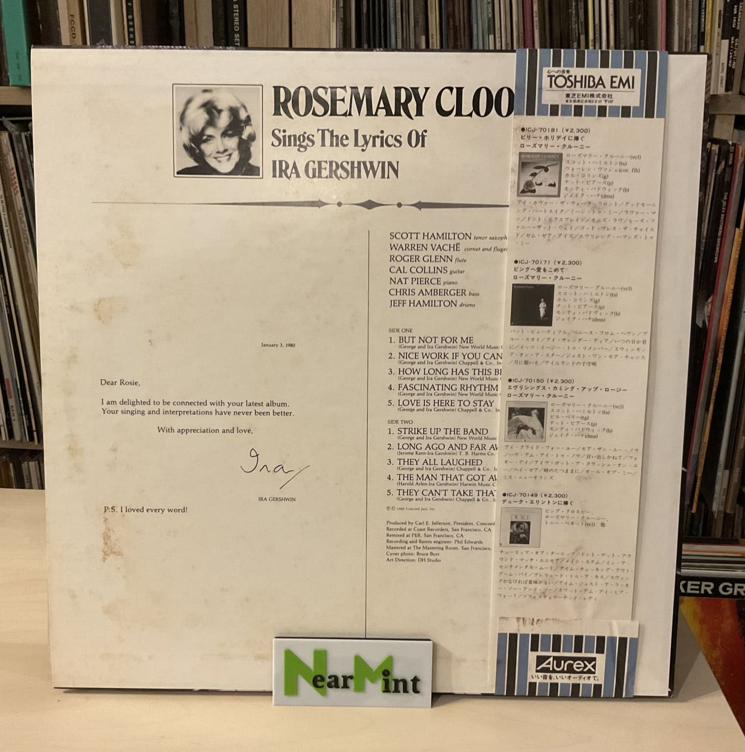 Rosemary Clooney Sings The Lyrics Of Ira Gershwin – imaginea 2