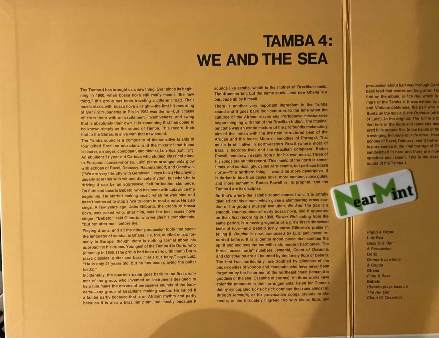Tamba 4 - We And The Sea – imaginea 3